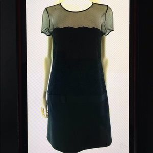 Comptoir Des Cotonniers Lined Lace Shift Dress